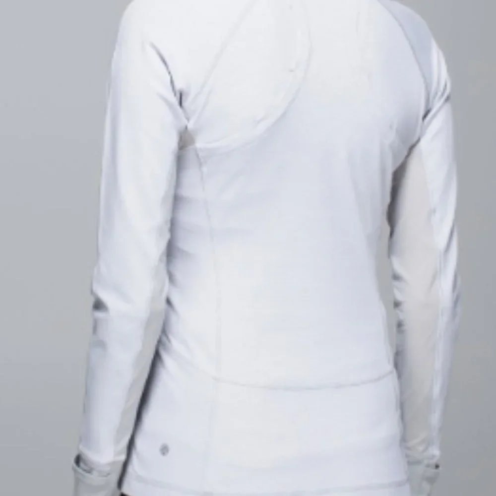 (159) Lululemon Race With Grace 1/2 Zip II Sz 4 - Picture 2 of 6